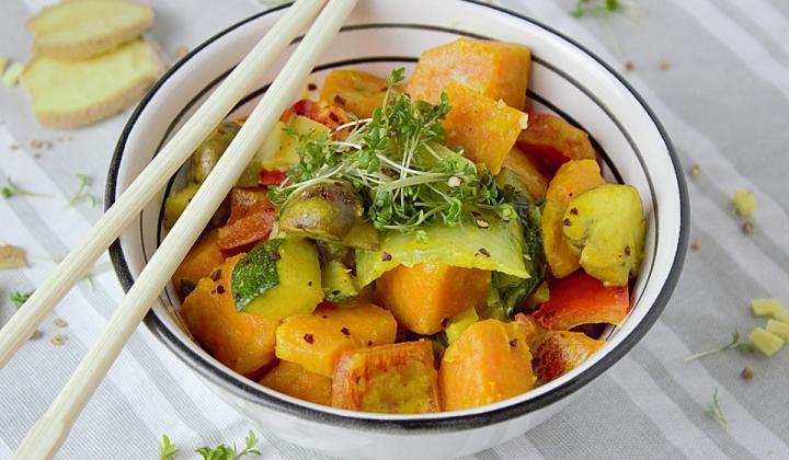 Jak připravit zeleninové kari s bulgurem | recept Jak připravit zeleninové kari s bulgurem | recept