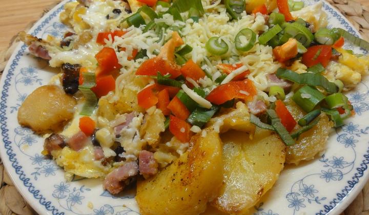 Jak udělat selskou omeletu | recept Jak udělat selskou omeletu | recept