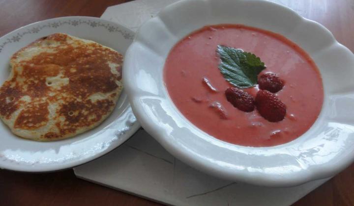 Jak připravit studenou jahodovou polévku | recept Jak připravit studenou jahodovou polévku | recept