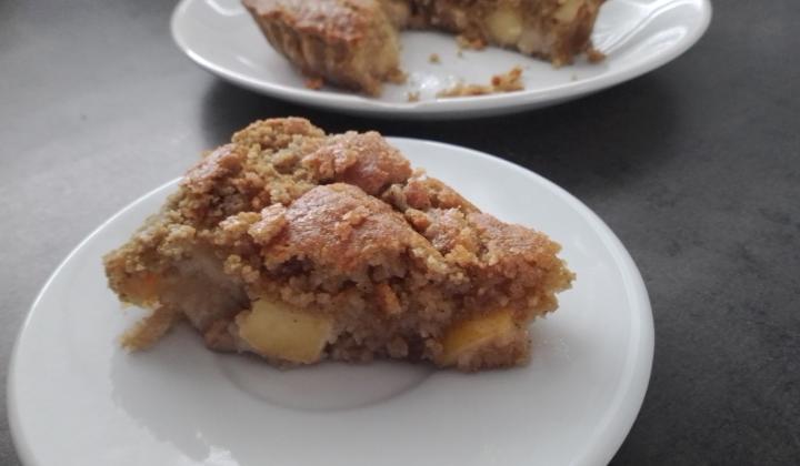 Jak upéct jablečný koláč s ovesnými vločkami | recept Jak upéct jablečný koláč s ovesnými vločkami | recept
