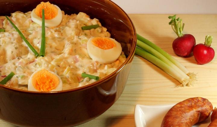Jak udělat lehký bramborový salát | recept Jak udělat lehký bramborový salát | recept