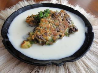 Jak připravit houbové šišky se smetanovou omáčkou | staročeský recept