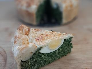 Jak na slaný koláč s mangoldem, vejci a ricottou | recept Jak na slaný koláč s mangoldem, vejci a ricottou | recept