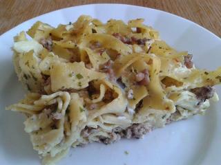 Jak udělat zapečené těstoviny s mletým masem a mladými kopřivami | recept Jak udělat zapečené těstoviny s mletým masem a mladými kopřivami | recept