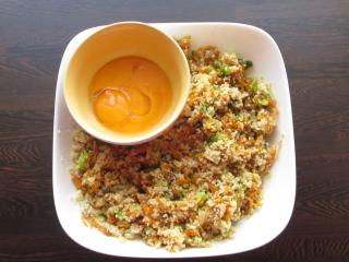 Jak na zdravé, v troubě pečené kuskusové placičky s houbami | recept Jak na zdravé, v troubě pečené kuskusové placičky s houbami | recept