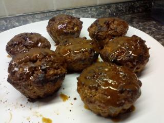Jak upéct jablečné muffiny s kávovou polevou | recept Jak upéct jablečné muffiny s kávovou polevou | recept