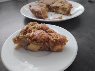 Jak upéct jablečný koláč s ovesnými vločkami | recept Jak upéct jablečný koláč s ovesnými vločkami | recept