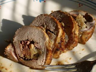 Jak připravit roládu z vepřového masa se zeleninou | recept