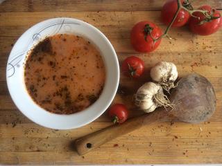 Jak uvařit pohankovou polévku s červenou řepou | recept Jak uvařit pohankovou polévku s červenou řepou | recept